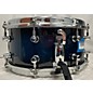 Used Used CHAOS DRUMS 13X6 LEGEND 13 INCH SNARE DRUM Drum BLUE SPARKLE