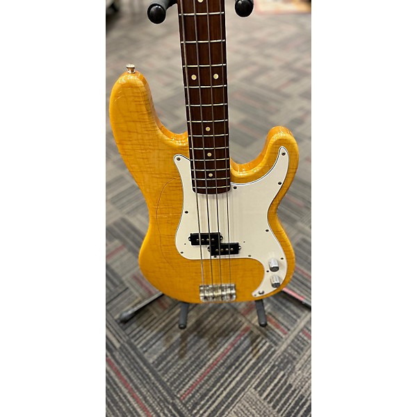 Used Fender Used 1995 Fender FOTOFLAME PRECISION FLAME MAPLE Electric Bass Guitar