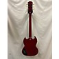 Used Epiphone Used Epiphone 1961 Les Paul SG Standard Aged Sixties Cherry Solid Body Electric Guitar