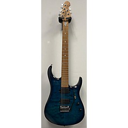 Used Sterling by Music Man Used Sterling By Music Man JP150DQM Neptune Blue Solid Body Electric Guitar