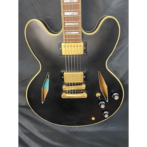 Used Epiphone Used Epiphone Sheraton Black Hollow Body Electric Guitar