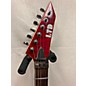 Used Esp Used ESP LTD MH350FR Trans Red Solid Body Electric Guitar