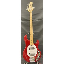 Used Ampeg Used Sterling By Music Man Ray4hh Candy Apple Red Electric Bass Guitar