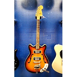 Vintage Kawai Telestar Vintage 1970s KAWAI TELESTAR SEMI-HOOLLOW 2 PU Sunburst Hollow Body Electric Guitar