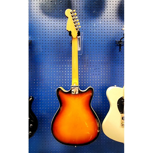 Vintage Kawai Telestar Vintage 1970s KAWAI TELESTAR SEMI-HOOLLOW 2 PU Sunburst Hollow Body Electric Guitar