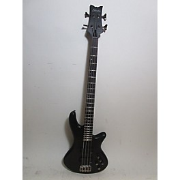 Used Schecter Guitar Research Used Schecter Guitar Research Stiletto Studio 4 String Black Electric Bass Guitar