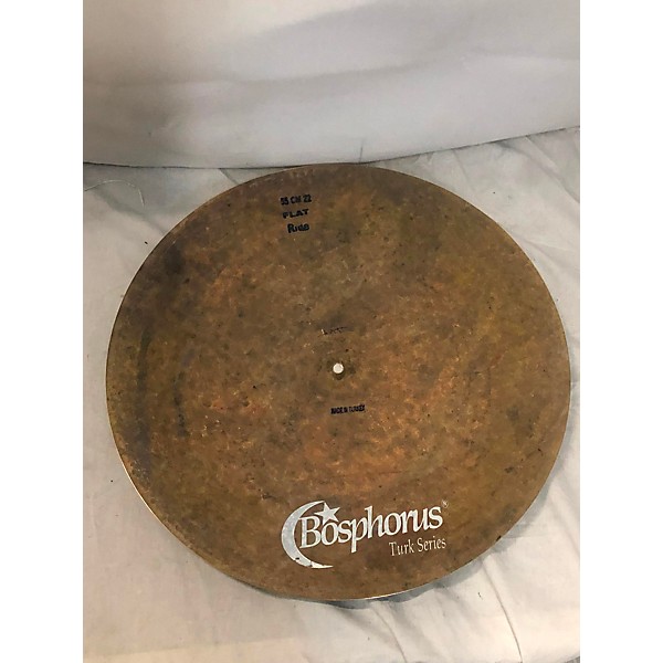 Used Used Turk 21in Bosphorus Flat Ride Cymbal