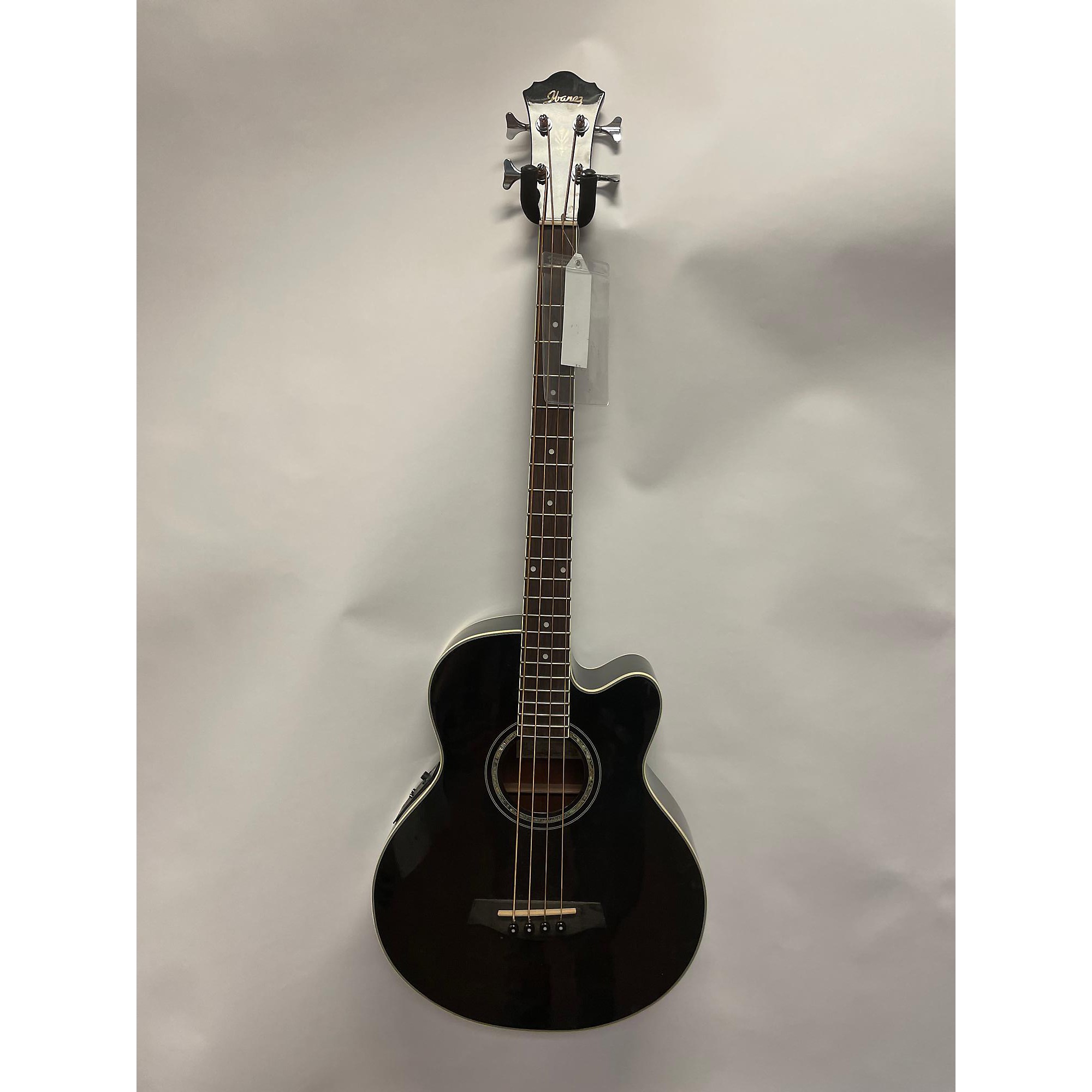 Used Ibanez AEB10E-DVS Acoustic Bass Guitar