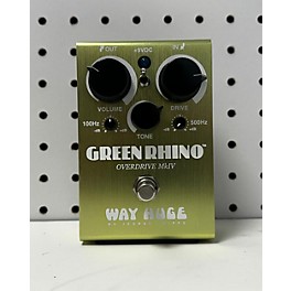 Used Way Huge Electronics Used Way Huge Electronics WHE202 Green Rhino Overdrive Effect Pedal