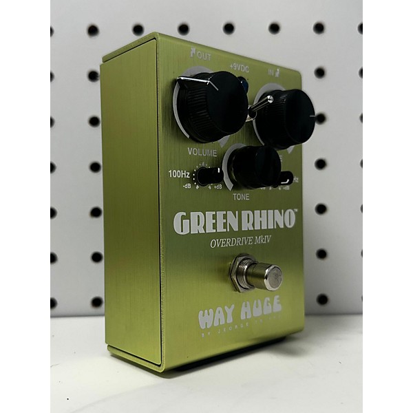 Used Way Huge Electronics Used Way Huge Electronics WHE202 Green Rhino Overdrive Effect Pedal