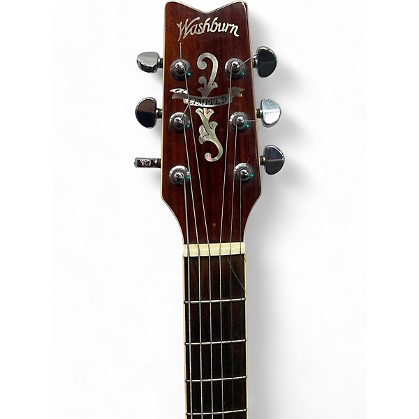 Used Washburn D95LTD Natural Acoustic Guitar Natural