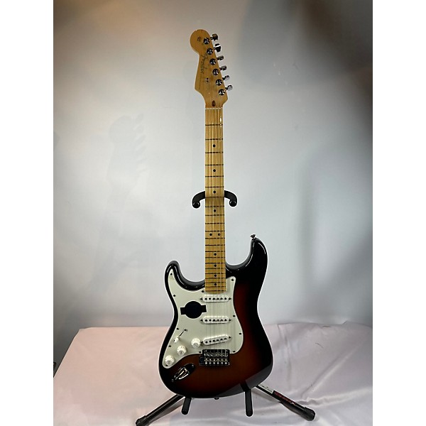 Used Fender American Standard Stratocaster Left Handed Electric Guitar