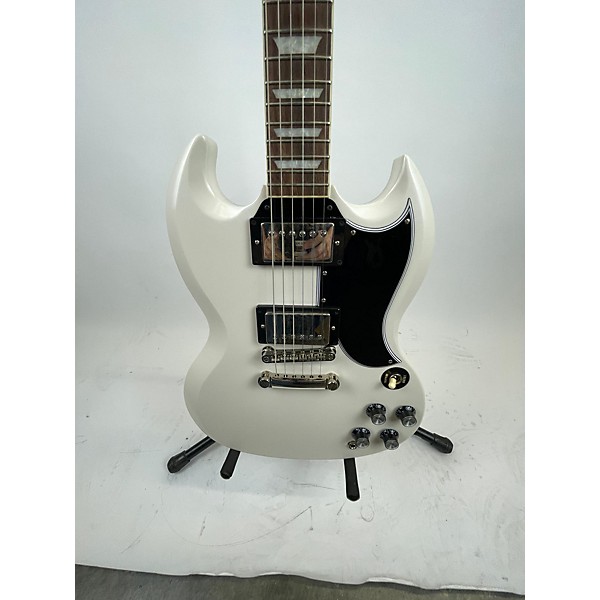 Used Epiphone Used Epiphone 1961 Les Paul SG Standard Alpine White Solid Body Electric Guitar