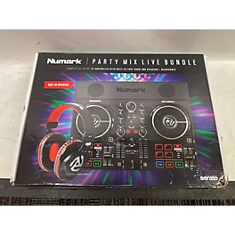 Used Numark Party Mix Live DJ Controller Bundle With Professional Headphones DJ Controller