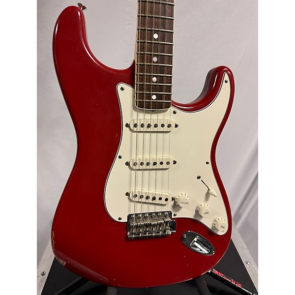 Used Fender Used Fender Artist Series Eric Johnson Stratocaster Flat Red Solid Body Electric Guitar