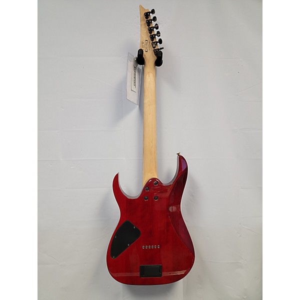 Used Ibanez Used Ibanez RG6005FEQM Trans Red Solid Body Electric Guitar