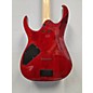 Used Ibanez Used Ibanez RG6005FEQM Trans Red Solid Body Electric Guitar