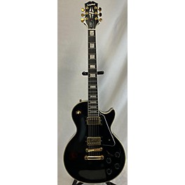 Used Epiphone Used Epiphone Les Paul Custom Black Solid Body Electric Guitar