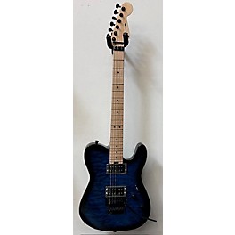 Used Charvel Used Charvel Pro Mod San Dimas Style 2 HH FR Transparent Blue Solid Body Electric Guitar