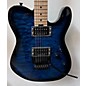 Used Charvel Used Charvel Pro Mod San Dimas Style 2 HH FR Transparent Blue Solid Body Electric Guitar