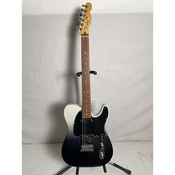 Used Fender Used Fender Player Plus Telecaster Black To White Fade Solid Body Electric Guitar