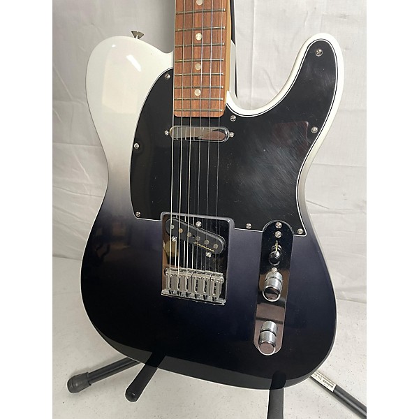 Used Fender Used Fender Player Plus Telecaster Black To White Fade Solid Body Electric Guitar