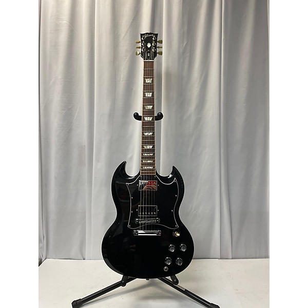 Used Gibson Used Gibson SG Standard Black Solid Body Electric Guitar