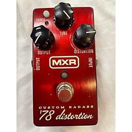 Used MXR Used MXR M78 1978 Custom Badass Distortion Effect Pedal