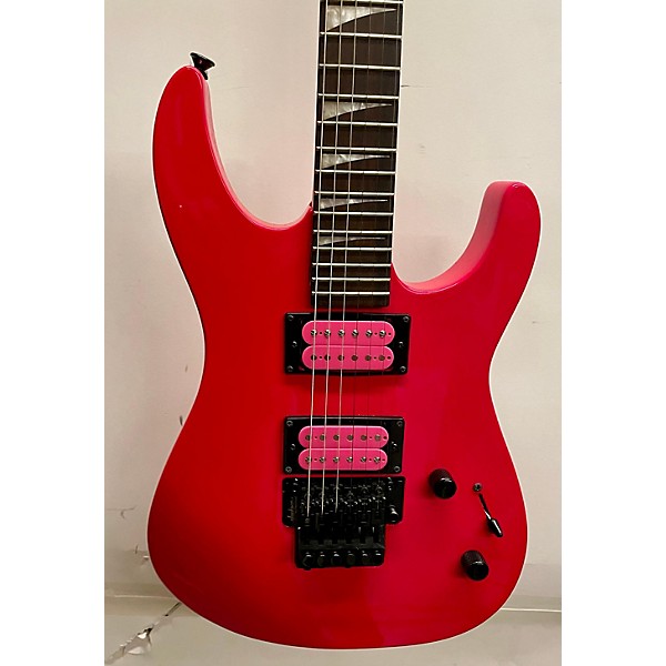 Used Jackson Used Jackson DK2 Dinky Pink Solid Body Electric Guitar