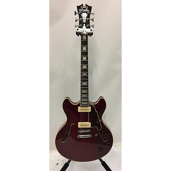 Used D'Angelico Used D'Angelico Premier Series DC Dark Cherry Burst Hollow Body Electric Guitar