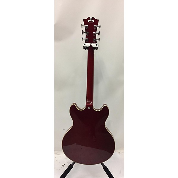 Used D'Angelico Used D'Angelico Premier Series DC Dark Cherry Burst Hollow Body Electric Guitar