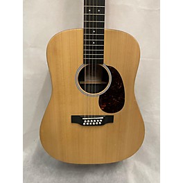 Used Fender Used Martin X Series Natural 12 String Acoustic Electric Guitar