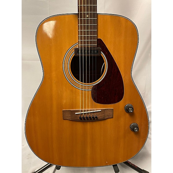 Used Yamaha Used Yamaha FG-160E Natural Acoustic Guitar