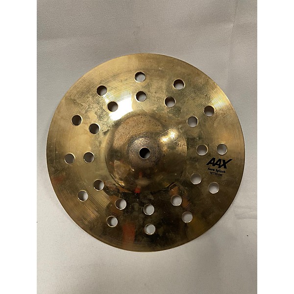 Used SABIAN 10in AAX AERO SPLASH Cymbal