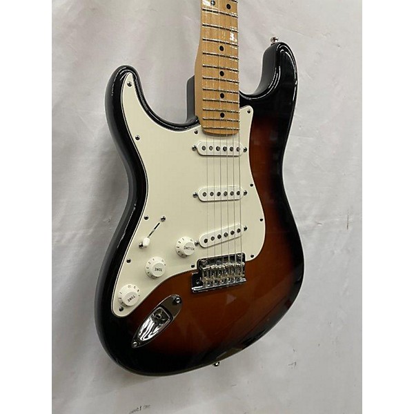 Used Fender American Standard Stratocaster Left Handed Electric Guitar