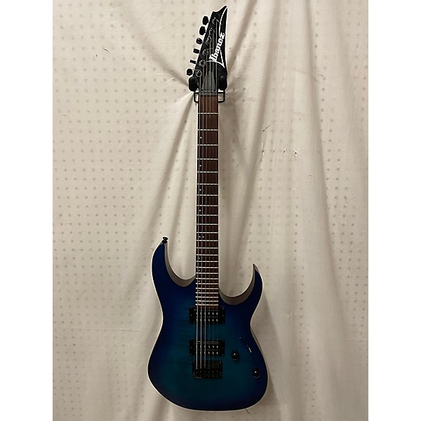 Used Ibanez Used Ibanez RG6003FM Blue Solid Body Electric Guitar