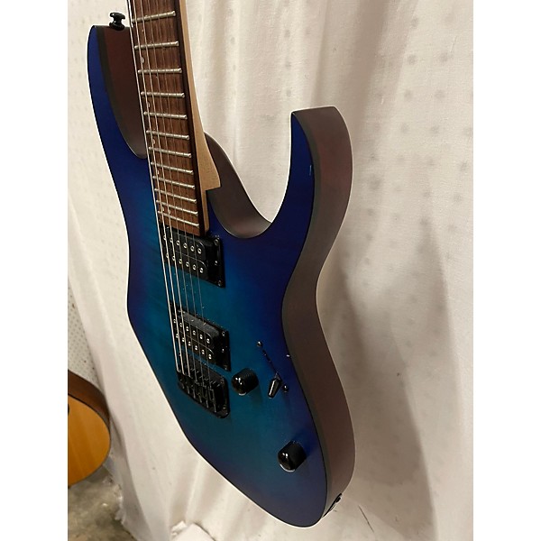 Used Ibanez Used Ibanez RG6003FM Blue Solid Body Electric Guitar