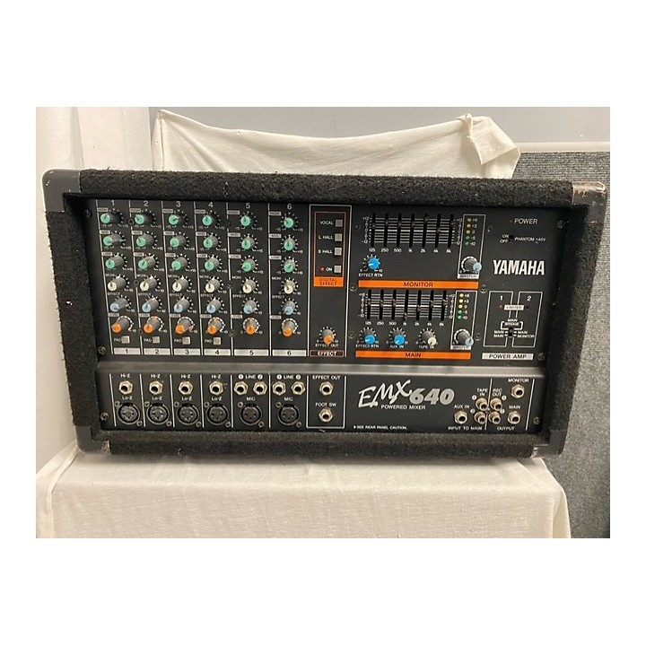 YAMAHA EMX640 POWERD MIXER