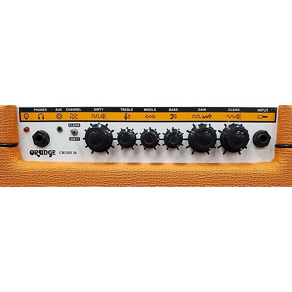 Used Orange Amplifiers Crush 20 20W 1x8 Guitar Combo Amp