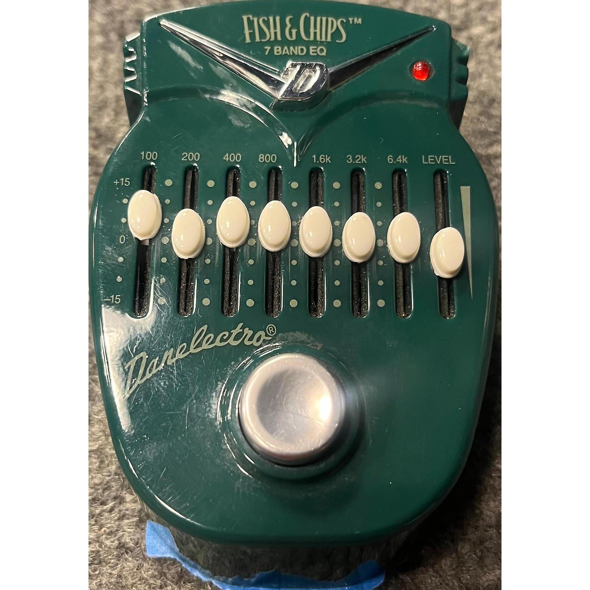 ギター Danelectro DJ-14 Fish & Chips 7BAND EQ Used Danelectro DJ14 Fish And Chips 7-Band EQ Pedal | Guitar Center