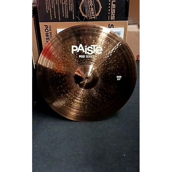 Used Paiste 22in Ride 900 Series 22" Cymbal