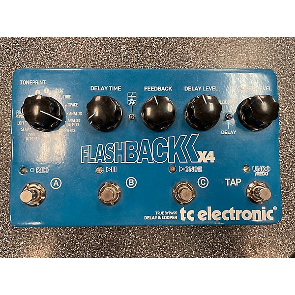 Used TC Electronic Flashback X4 Delay And Looper Effect Pedal