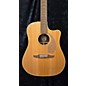 Used Fender Used Fender Redondo Natural Acoustic Electric Guitar