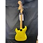 Used Fender Tom Delonge Signature Stratocaster Graffiti Yellow Solid Body Electric Guitar