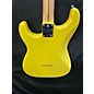 Used Fender Tom Delonge Signature Stratocaster Graffiti Yellow Solid Body Electric Guitar