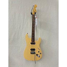 Used Fender Used 2022 Fender MANI SIGNATURE STRATOCASTER HH Vintage White Solid Body Electric Guitar