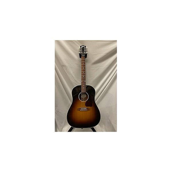 Used Gibson Used Gibson J45 Standard Vintage Sunburst Acoustic Electric Guitar