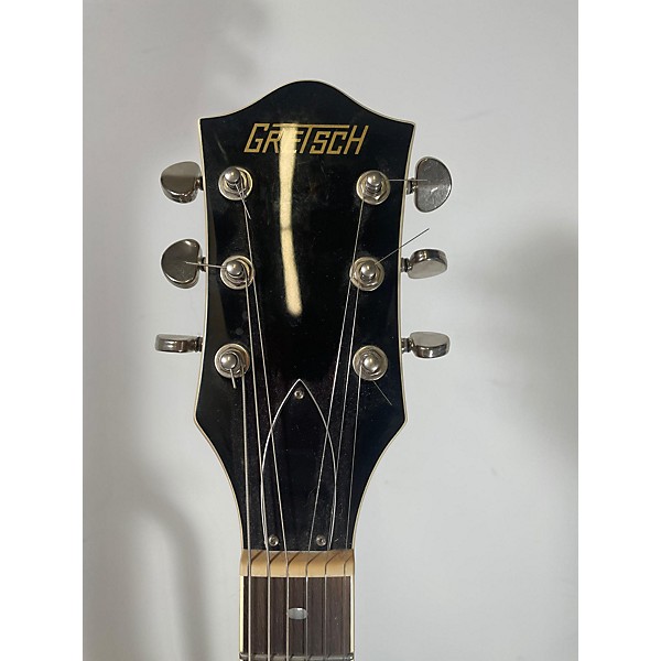 Used Gretsch Guitars Used Gretsch Guitars G2655T Metallic Silver Hollow Body Electric Guitar