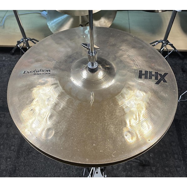 Used SABIAN 15in HHX Evolution Hi Hat Pair Cymbal