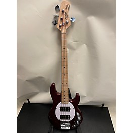 Used Sterling By Music Man Used Sterling By Music Man STING RAY SUB 4 HH Wine Red Electric Bass Guitar